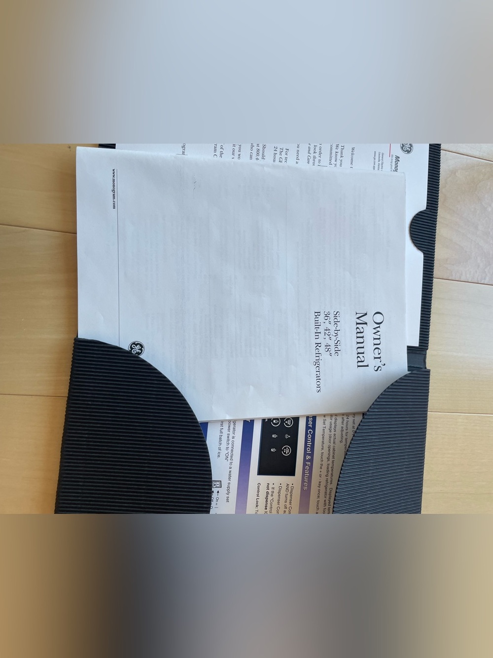 GE Monogram Refrigeration Portfolio Owner’s Manual, Tech Data Sheets (ZIS360D) - Picture 3 of 9
